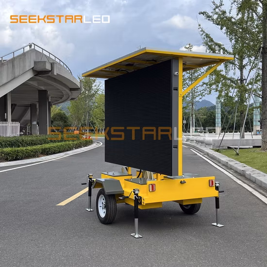 Mobile LED Display Outdoor LED Display Traffic Display Sign